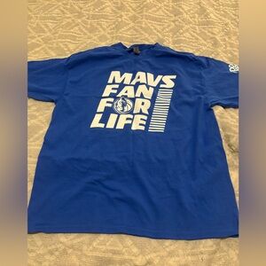 Dallas Mavericks NBA Fan For Life Adult XL Shirt